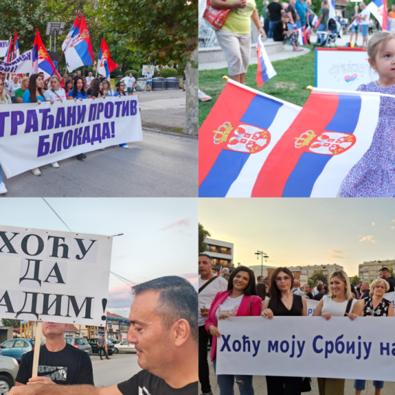 MUP: Na skupovima građana protiv blokada okupilo se više od 144.000 građana VIDEO