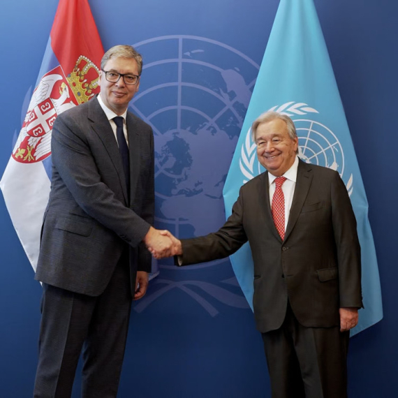 Vučić se u Njujorku sastao sa Guterešom; Sledi niz važnih susreta: Sa Čisekedijem, Kalas, Lamijem... FOTO