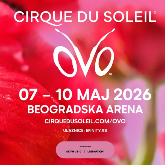Novogodišnja čarolija uz Cirque du Soleil: 20 odsto popusta na predstavu "OVO"