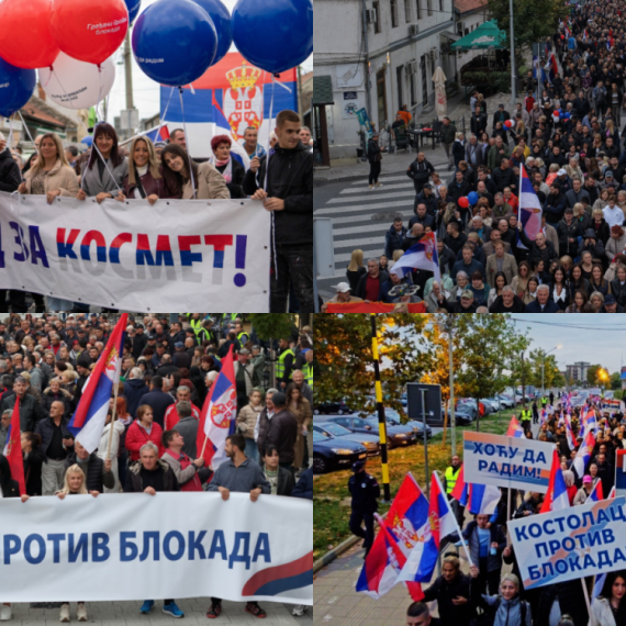 "Hoćemo normalan život"; "Građani protiv blokada" se okupljaju na ovim lokacijama