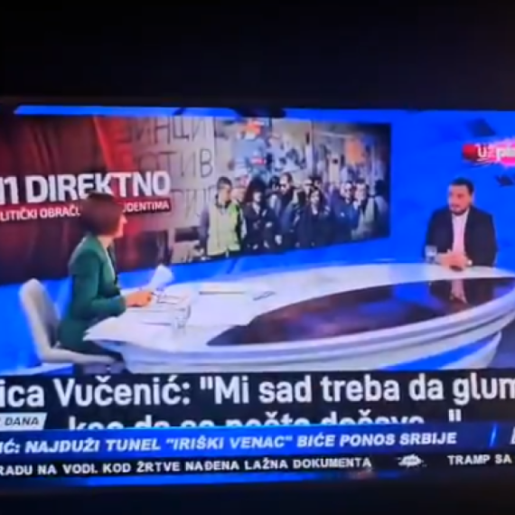Šok na N1; Voditeljka "priznala" u etru: "Mi sad treba da glumimo da se nešto dešava" VIDEO