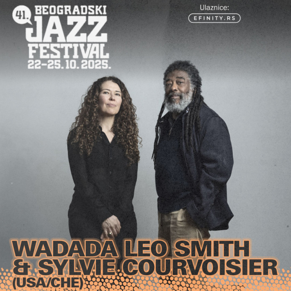 Koncert na 41. Beogradskom džez festivalu koji se ne propušta: Wadada Leo Smith i Sylvie Courvoisier