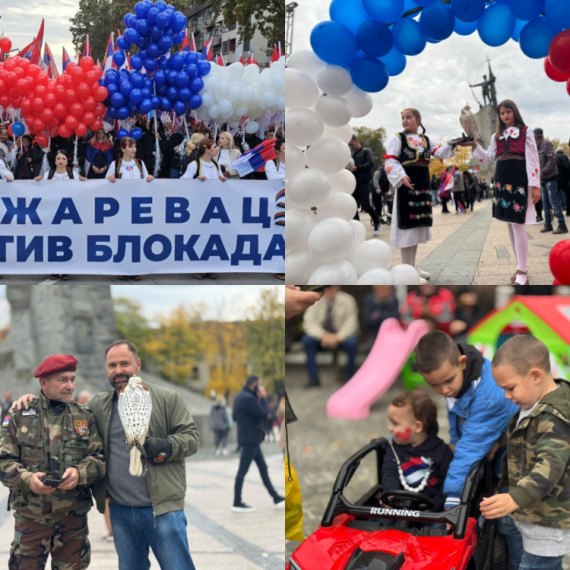 Počelo okupljanje građana protiv blokada: Veliki skupovi u Požarevcu, Kraljevu, Vranju FOTO/VIDEO