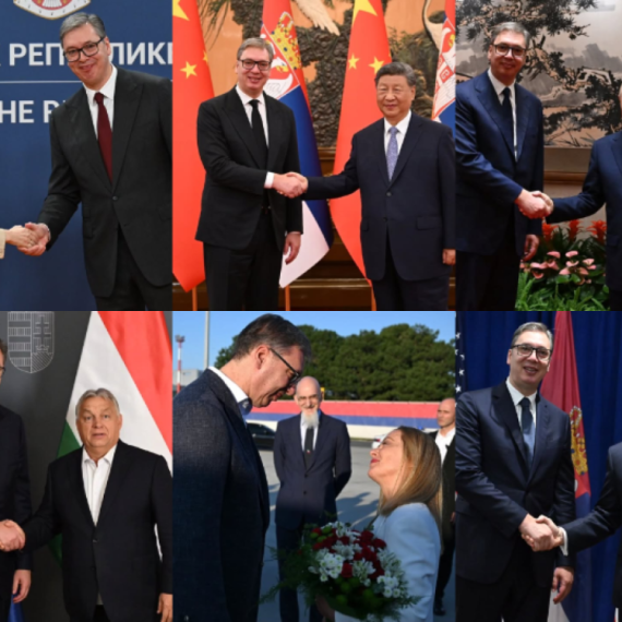 Diplomatska ofanziva: Putin, Orban, Meloni, Si...; Dok jedni ruše, Vučić gradi i povezuje