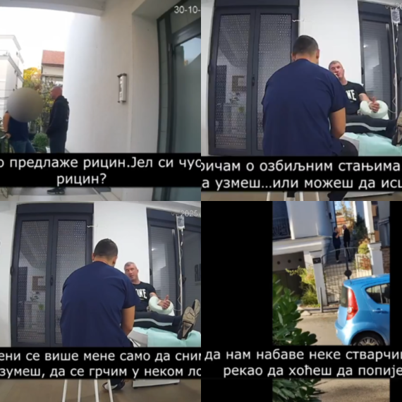 Objavljeni dokazi – evo kako je blokader Miša Bačulov planirao da lažira trovanje i optuži Vučića VIDEO