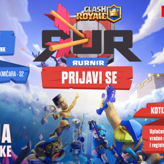 RUR te poziva na novi Clash Royale turnir! Takmiči se i osvoji sjajnu opremu od Lenova