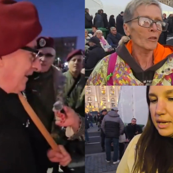 Građani se okupili da dočekaju Srbe sa KiM: "Oni su naša braća, naša snaga"; "Nikome ne prkosimo" VIDEO