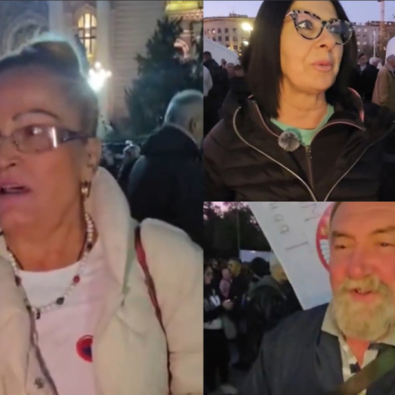 Veličanstven doček za Srbe sa Kosova i Metohije; "Došli smo da podržimo naše ljude" VIDEO