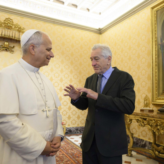 Papa Lav XIV se sreo sa holivudskom legendom Robertom De Nirom FOTO/VIDEO
