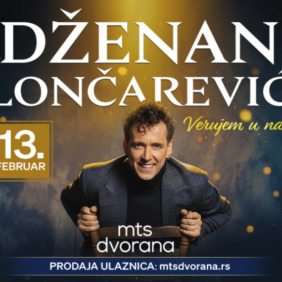 Doček Dana zaljubljenih uz Dženana Lončarevića 13. februara 2026. godine u mts Dvorani