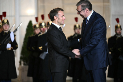 Slika za Vučić: "Makron mi je rekao da bi malo ko to mogao da preživi"; "Preživeo sam zbog Srbije" VIDEO