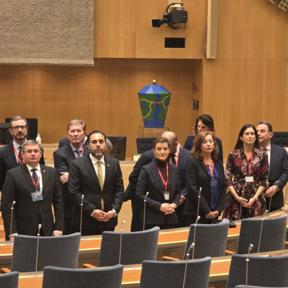 Brnabić gost na priijemu kod predsednika švedskog parlamenta Andreasa Norlena FOTO