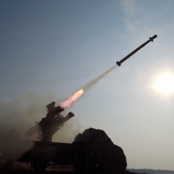 Middle East on fire; Iran fires a volley of missiles PHOTO