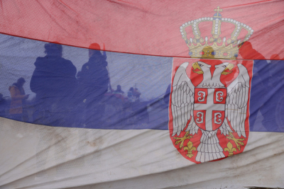 Slika za Sramota u Podgorici; Crnogorska skupština odbila srpsku trobojku