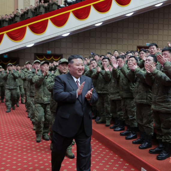 Kim prisustovao ceremoniji dočeka severnokorejskih vojnika iz Rusije