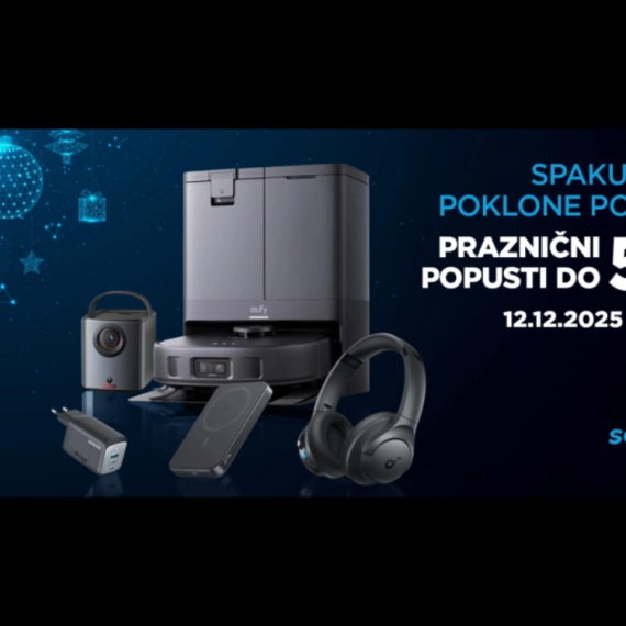 Novogodišnje sniženje: uštedite do 50% na Anker punjače, slušalice i robote koji čiste umesto vas