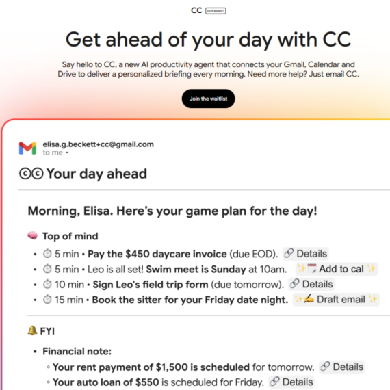 Google CC: Mejlovi nikad nisu bili pregledniji
