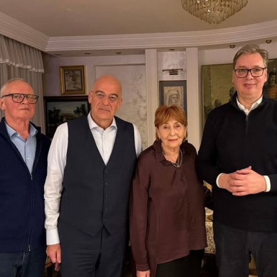 Vučić ugostio Dendijasa: Posetio je moj dom i čestitao slavu, ponudili smo mu pravoslavno gostoprimstvo FOTO
