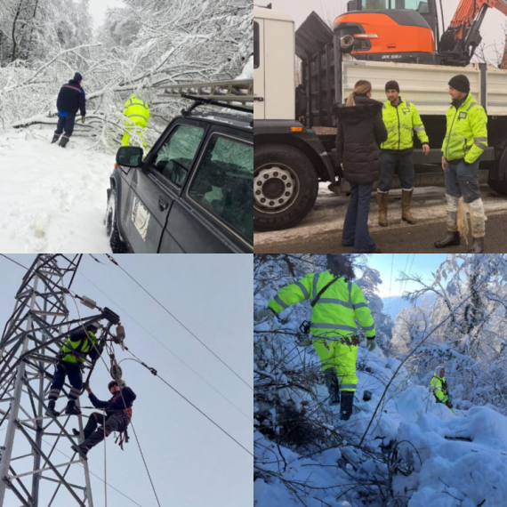 Situacija u Moravičkom okrugu složena; Mesarović: Svako domaćinstvo nam je bitno; Vučić pruža najveću podršku