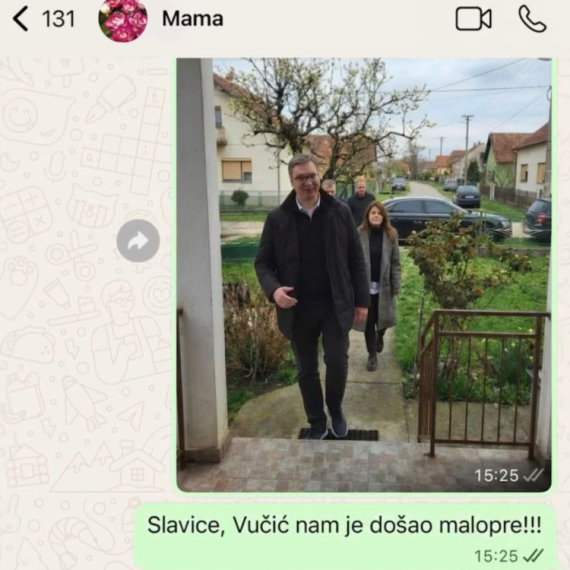 Najviralnije u Srbiji: Prenkujem majku da nam je došao Vučić u posetu VIDEO