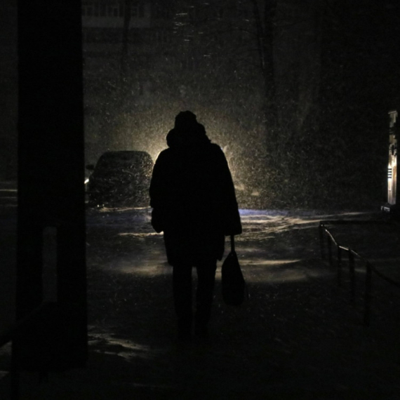 Kijev u totalnom mraku