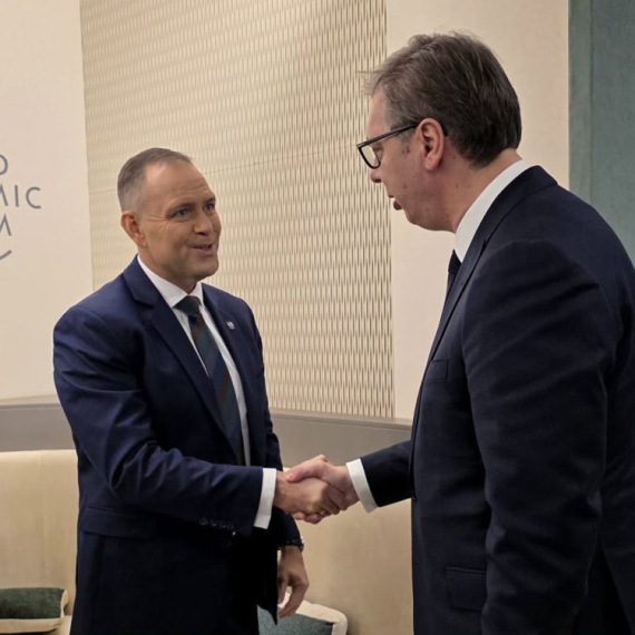 Vučić obavio još jedan sastanak u Davosu: "Partner od izuzetnog značaja za Srbiju" FOTO