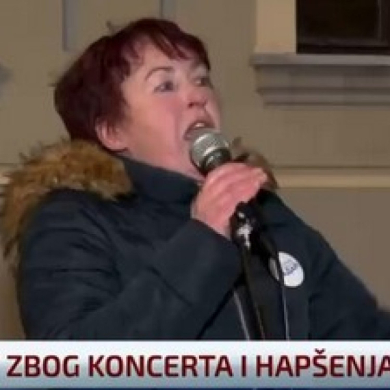 Blokaderka Bralović zapretila: "Ima da ih jašemo, šutiramo, oni nisu ljudi"; RTS ignoriše jezive pretnje VIDEO