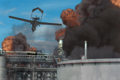 Slika za Eksplozije u srcu Rusije: Zelenski objavio snimak udara čak 1.500 km od granice VIDEO