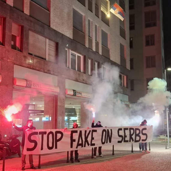 Italija na nogama: Aktivisti u Milanu poručili - dosta satanizacije Srba