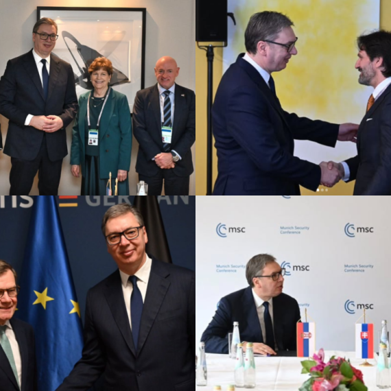 Važni sastanci u Minhenu: Vučić sa Vadefulom, Kalinakom; Razgovor sa delegacijom američkih senatora FOTO