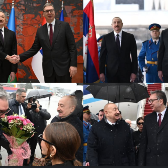 Vučić i Alijev na sednici Saveta za strateško partnerstvo; "Prekretnica u odnosima" FOTO/VIDEO
