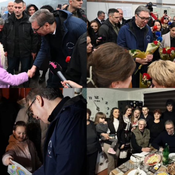 Vučić sa građanima: Večeras u Boru, sutra u Kladovu; Svuda je lepo, ali je najlepše sa svojim narodom FOTO