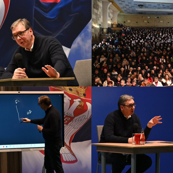 Vučić sa građanima u Boru: Blokaderi su poraženi; Uspeli smo da sačuvamo živote i odbranimo Srbiju FOTO/VIDEO