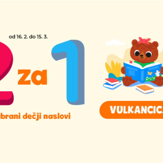 Dve knjige po ceni jedne: Više od 100 naslova za mališane