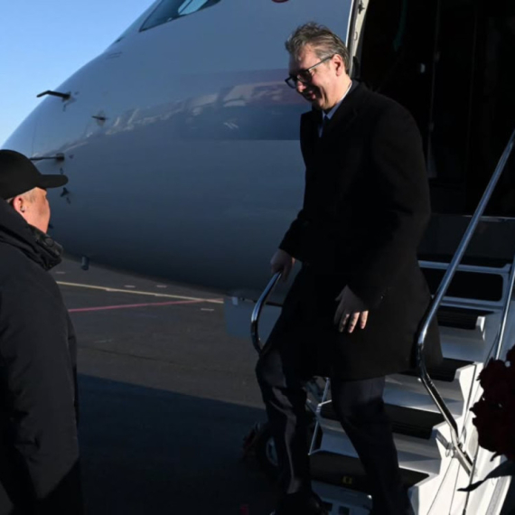 Posebna čast; Vučić u Kazahstanu, dočekao ga Bektenov: Srećan sam što ću se sastati sa prijateljem Tokajevim