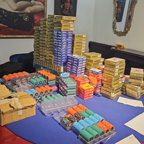 U Beogradu otkriveno nelegalno priređivanje igara na sreću FOTO