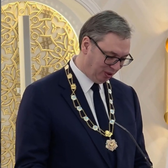 Vučić spoke from Astana: I am honored; I hope I will be able to reciprocate such an honor VIDEO