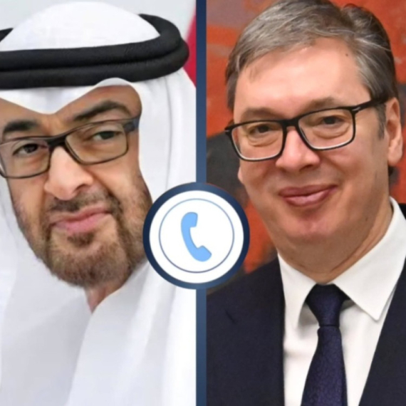 Vučić razgovarao sa šeikom bin Zajedom: Dijalog ključ za mir na Bliskom istoku