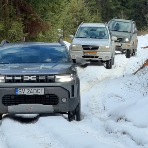 Pogledajte test na Karpatima: Duster vs. Pajero Junior vs. Land Cruiser vs. Vitara VIDEO