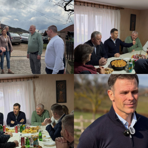 Mali u domaćinstvu Ćebića: Ljudi zbog kojih znamo zašto radimo; Građani su svesni ko se bori za njih FOTO