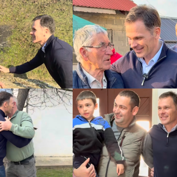 Mali sa građanima u opštini Lučani: "Jasno vide ko se bori za njih"; "Obnovljeni su putevi, škole" VIDEO
