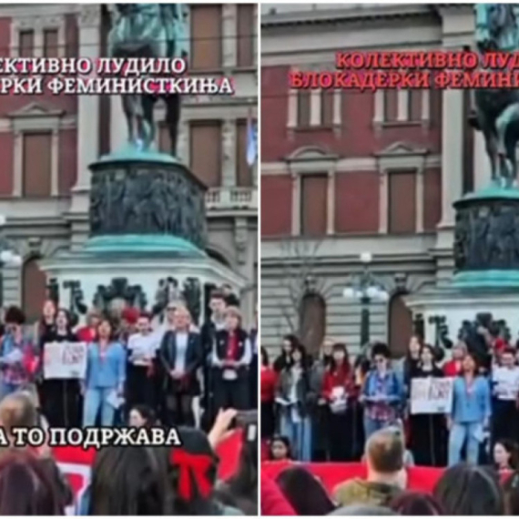 Kolektivno ludilo blokadera: Dan žena pretvorili u politički performans