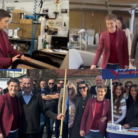 Brnabić u Sevojnu: "Posetila sam kompaniju Atlas koja će raditi i za Ekspo, prikazaće se čitavom svetu" VIDEO