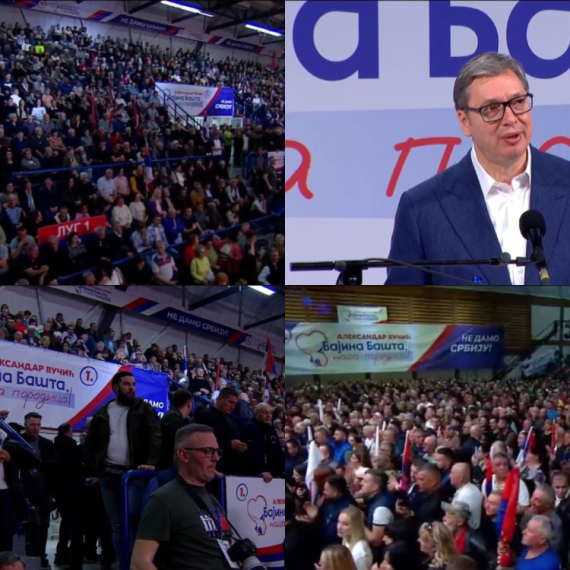 Vučić u Bajinoj Bašti: "Iza nas je samo Srbija, nemate gde da odete, sačuvali smo je"