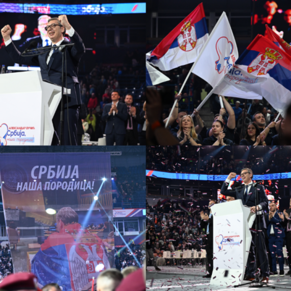 Vučić poslao snažne poruke; "Godinu dana su nam uzimali živote i rušili Srbiju; Pobeda tek sledi" FOTO/VIDEO
