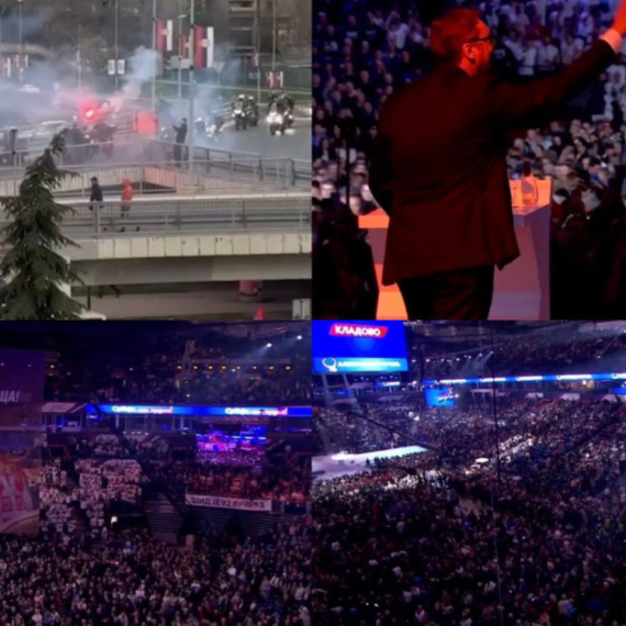 Vučić objavio moćan snimak iz Beogradske arene; "Hvala Srbijo" VIDEO