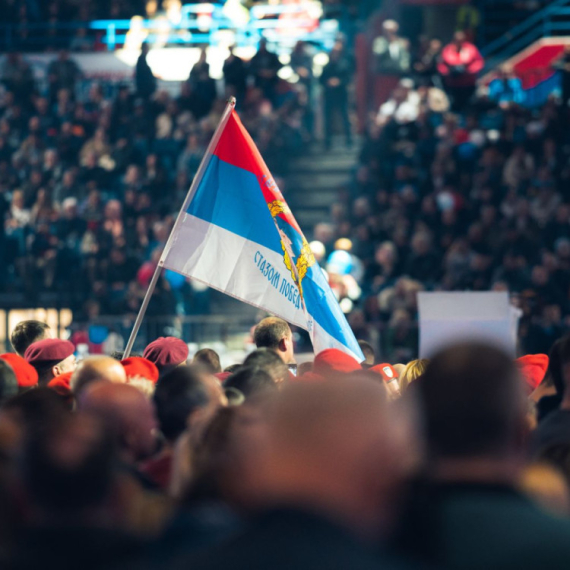 Brnabić o skupu SNS u Areni; "Svi mi večeras jasno smo pružili podršku našem Aleksandru Vučiću"