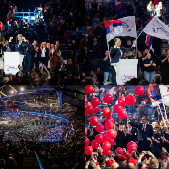 Vučić poručio: "Hvala što ste sačuvali Srbiju" VIDEO