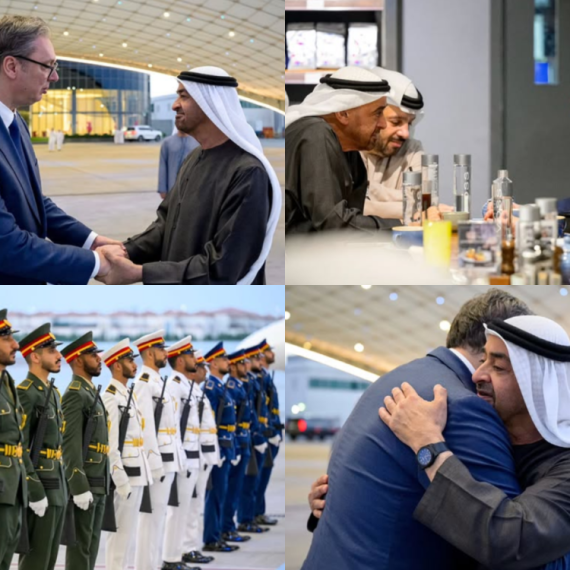 Vučić prvi evropski lider koji je posetio UAE u kriznom periodu; "Važno je pokazati podršku prijateljima" FOTO