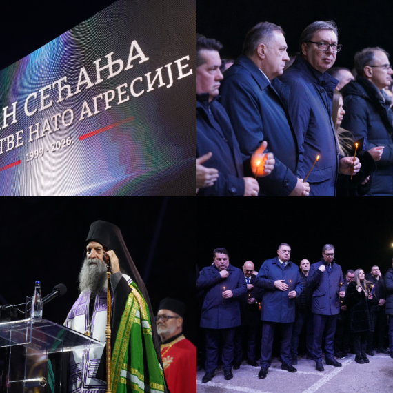 Dan sećanja na stradale u NATO agresiji: Više od 10.000 ljudi u Vranju, prisustvuje i Vučić VIDEO